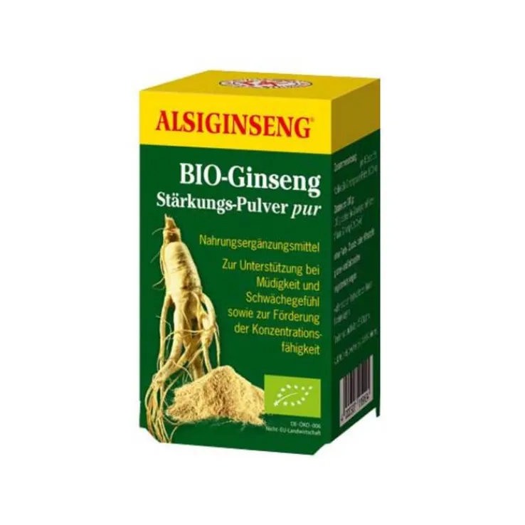 Alsiginseng Stärkungspulver pur, 30 g