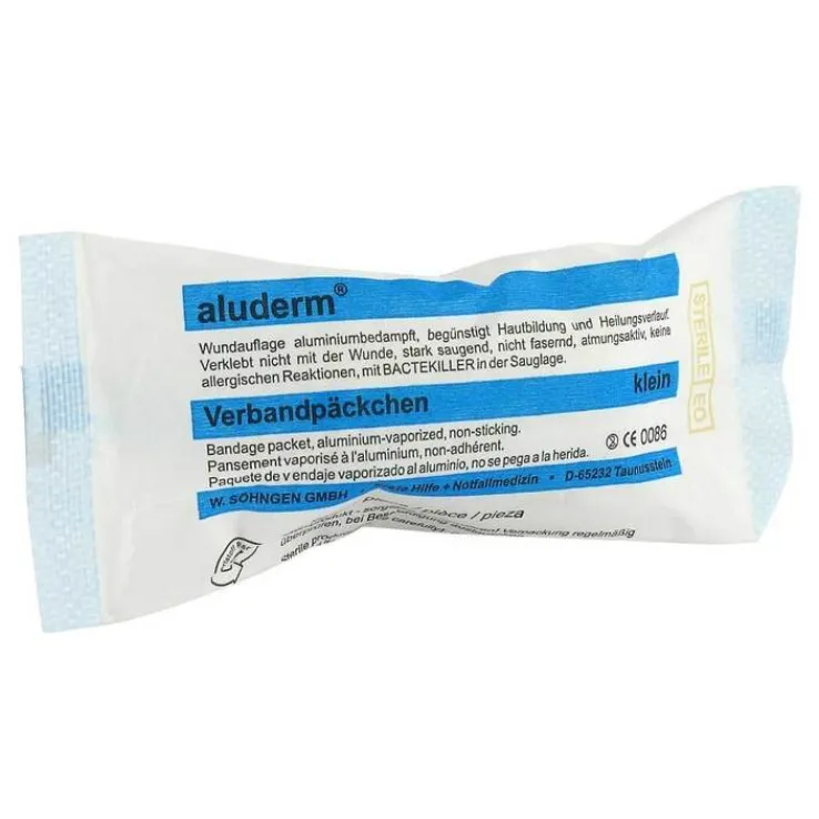 Aluderm Verbandpäckchen klein, 1 St