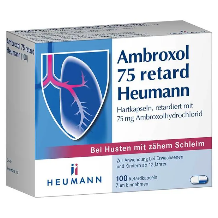Ambroxol 75 retard Heumann Kapseln, 100 St