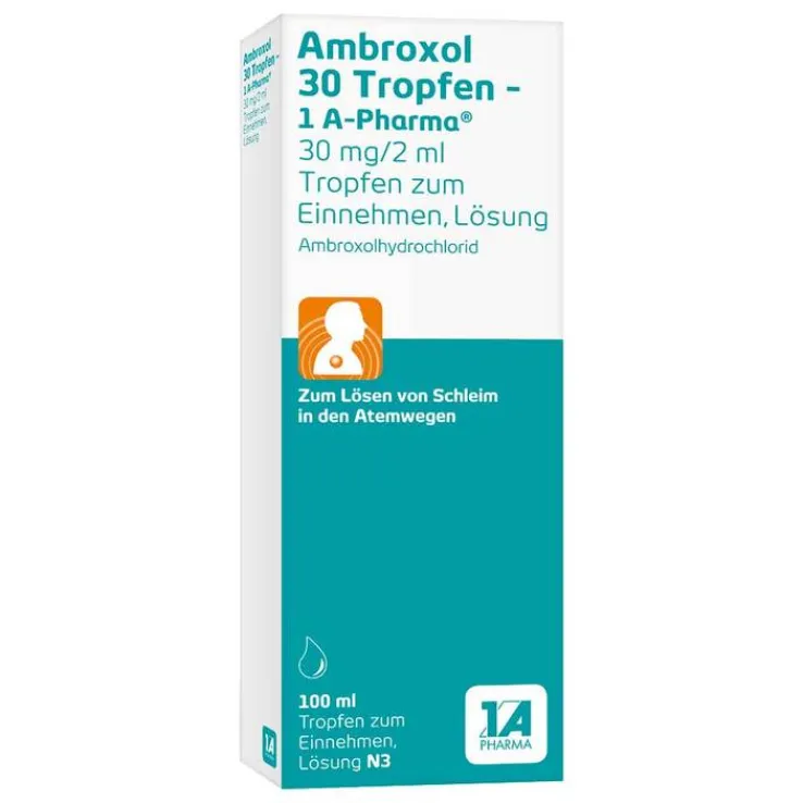 Ambroxol 30 Tropfen 1A Pharma, 100 ml
