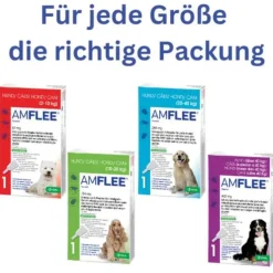 Amflee 268 mg Spot-On für große Hunde, 3 St