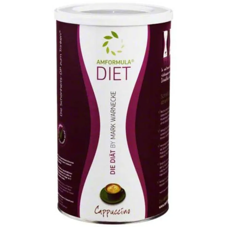 Amformula Diet Cappuccino Pulver, 490 g