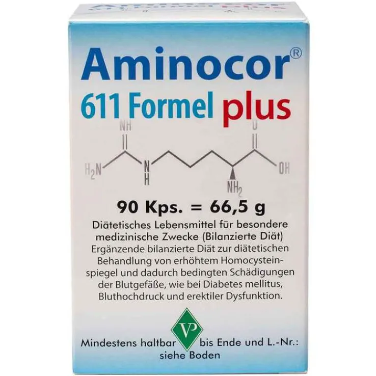 Aminocor 611 Formel plus Kapseln, 90 St