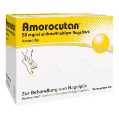 Amorocutan® 50 mg/ml wirkstoffhaltiger Nagellack, 6 ml