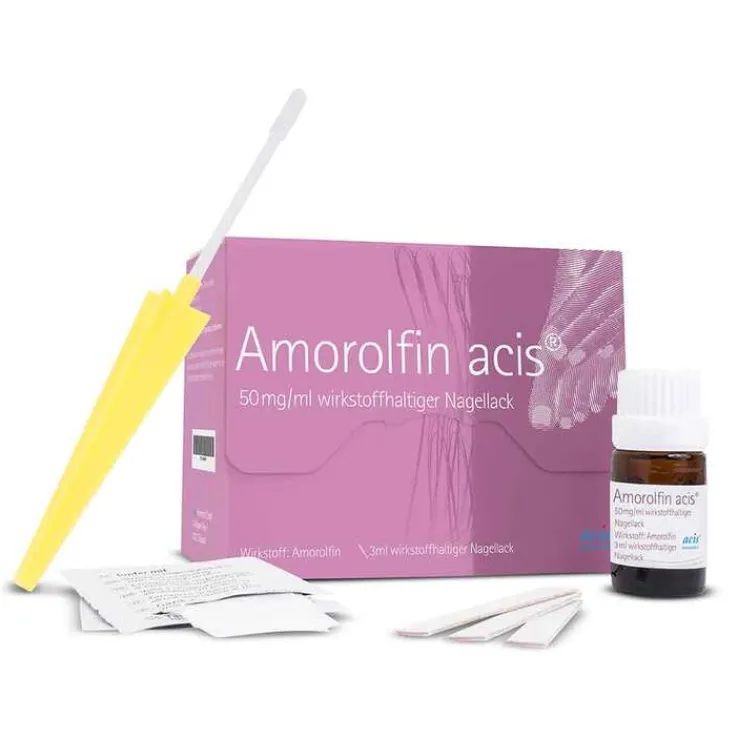 Amorolfin acis® 50 mg/ml wirkstoffhaltiger Nagellack, 6 ml