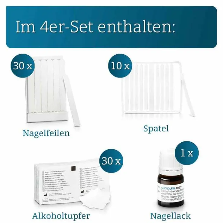 Amorolfin ADGC 50 mg / ml wirkstoffhalt.Nagellack, 3 ml