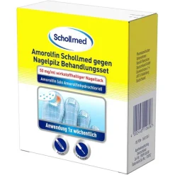 Amorolfin Schollmed gegen Nagelpilz Behandlungsset, 2.5 ml