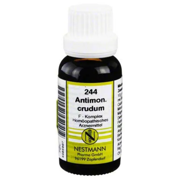 Antimonium crudum F Komplex Nr. 244 Dilution, 20 ml