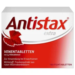 Antistax® extra Venentabletten bei Krampfadern, 180 St