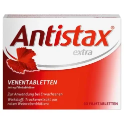Antistax® extra Venentabletten bei Krampfadern, 60 St