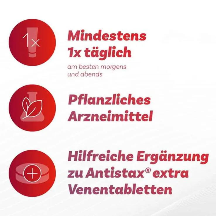 Antistax® Venencreme belebt müde & schwere Beine, 50 g