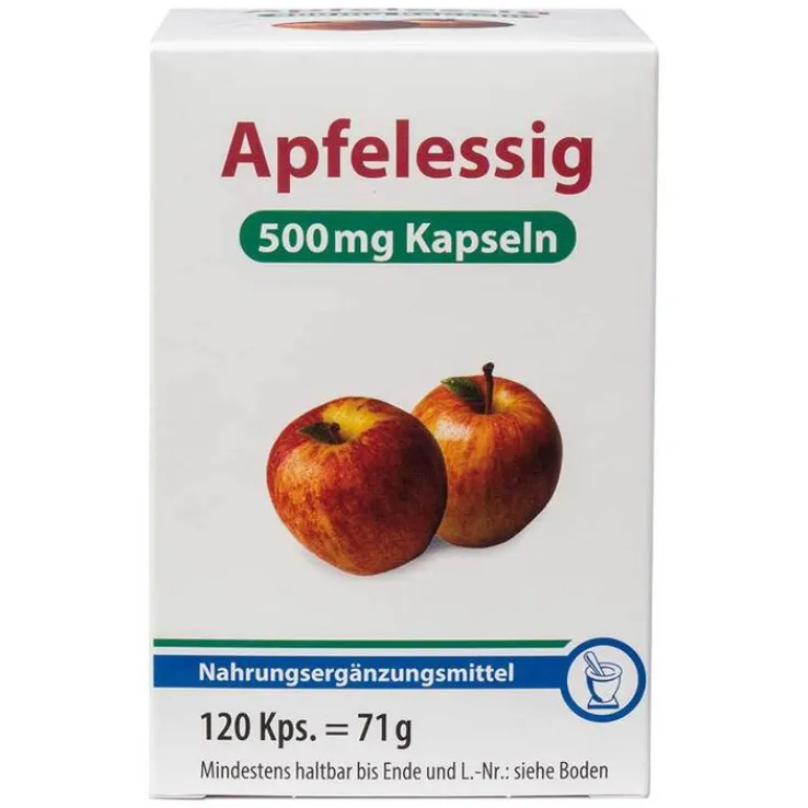 Apfelessig 500 Kapseln, 120 St