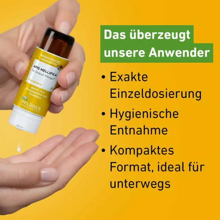 Apis mellifica D6 Globuli Pflüger Dosierspender, 10 g
