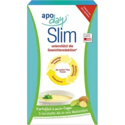 Apoday Kartoffel-Lauch Slim Pulver, 5X60 g