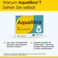 Aqualibra® Filmtabletten bei Harnwegsinfekten, 60 St