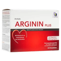 Arginin plus Vitamin B1 + B6 + B12 + Folsäure Filmtabletten , 240 St