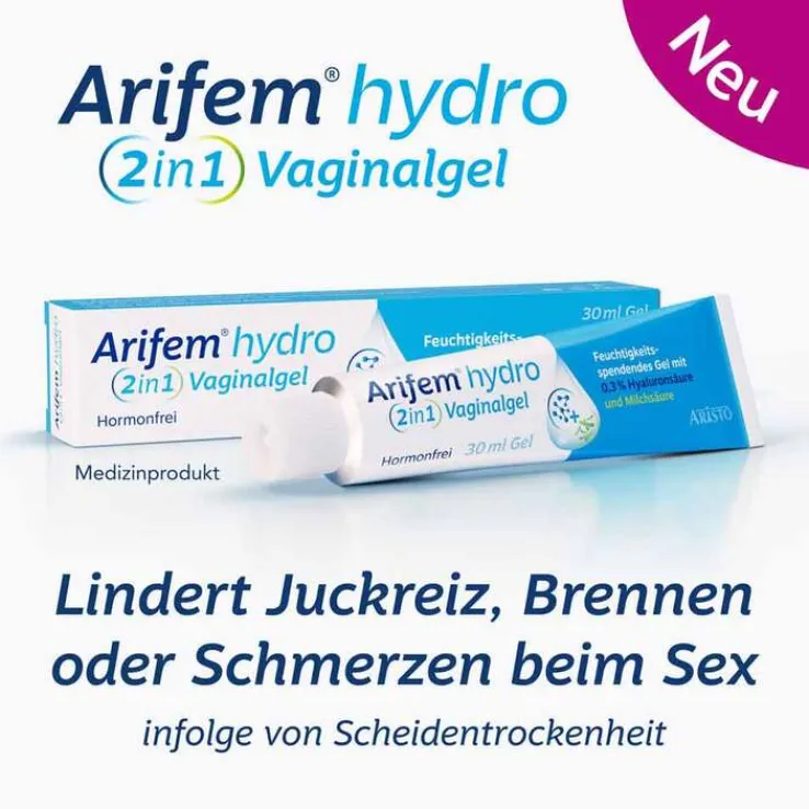 Arifem hydro 2in1 Vaginalgel, 30 ml