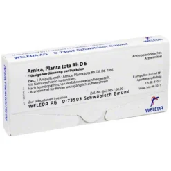 Arnica Planta Tota RH D 6 Ampullen, 8X1 ml