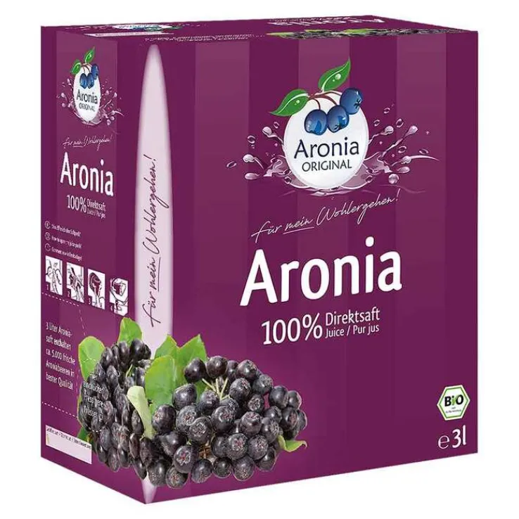 Aroniasaft Bib Bio FH, 3 l