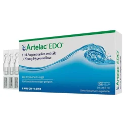 Artelac® EDO® Augentropfen, Tränenersatzmittel, 10X0.6 ml