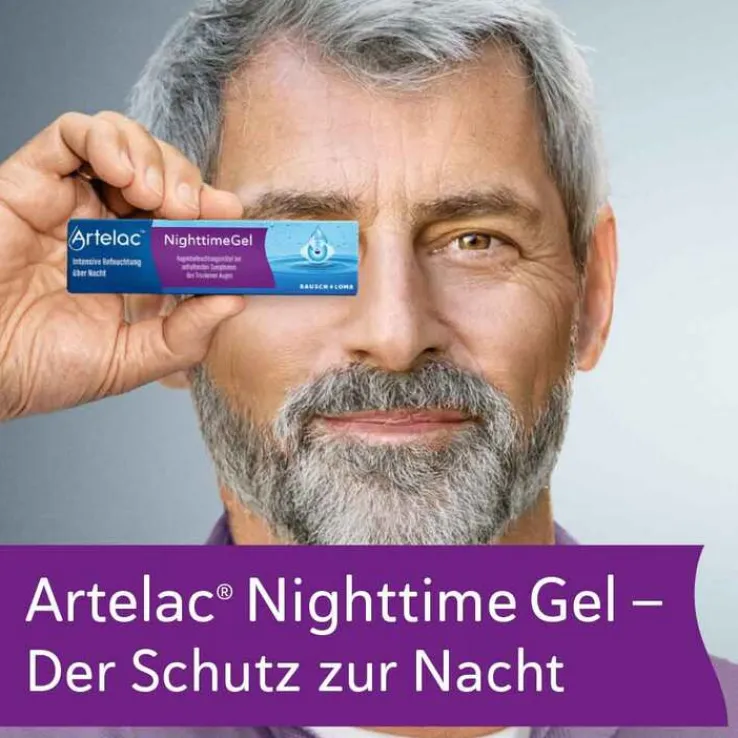 Artelac® Nighttime Gel Augengel, 3X10 g