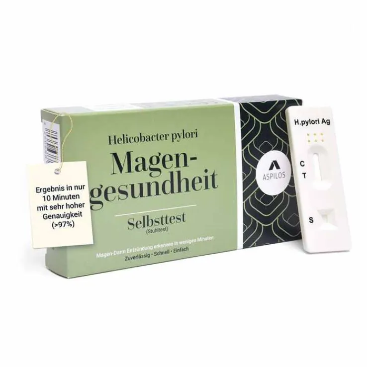Aspilos Selbsttest Magengesundheit H.pylori Stuhl, 1 St