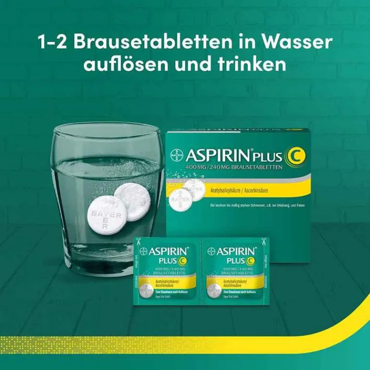 Aspirin Plus C Brausetabletten, 40 St