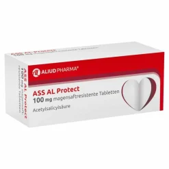 ASS AL Protect 100 mg magensaftresistente Tabletten, 100 St