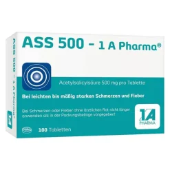 ASS 500 1A Pharma Tabletten, 100 St