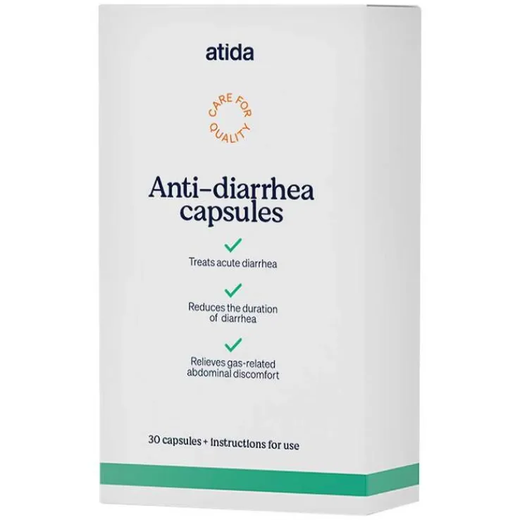 Atida Anti-Durchfall-Kapseln, 30 St