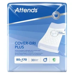 Attends Cover-Dri Plus 80x170 cm Bettschutzeinlage, 30 St