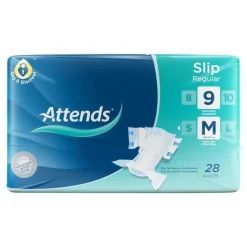 Attends Slip Regular 9 medium, 28 St