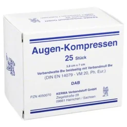Augenkompressen unsteril 5,8, 25 St