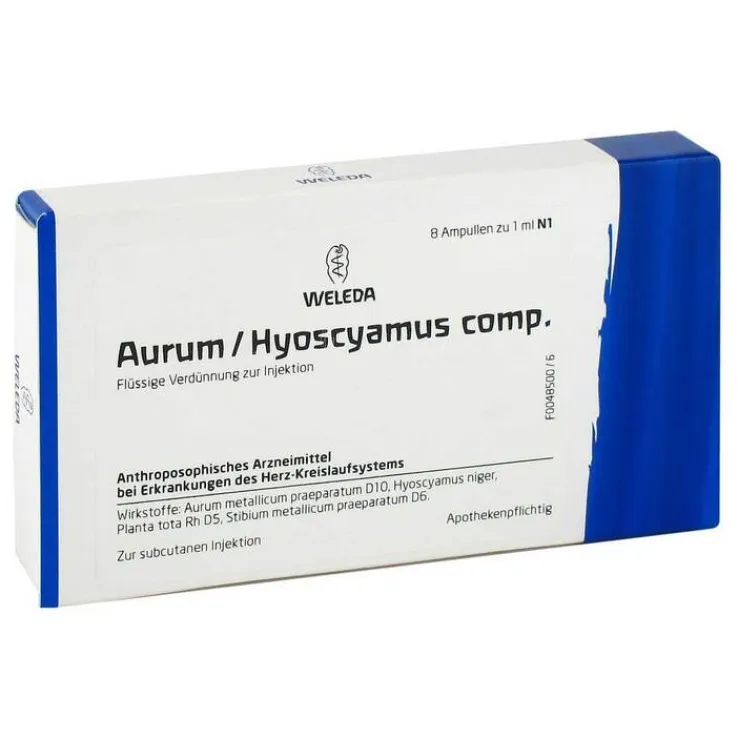 Aurum / Hyoscyamus comp. Ampullen, 8X1 ml