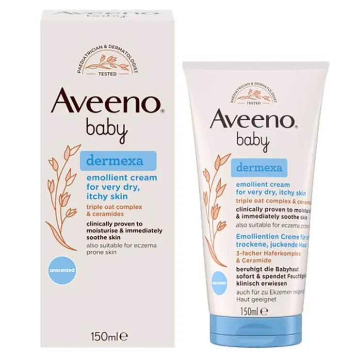 Aveeno baby Dermexa Emollientien Creme, 150 ml
