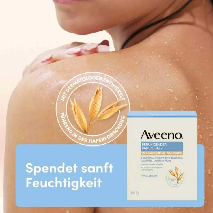 Aveeno Beruhigender Badezusatz, 8X42 g
