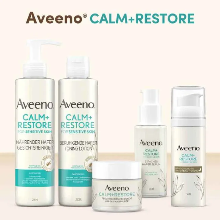 Aveeno Calm + Restore 3-faches Hafer Serum, 30 ml