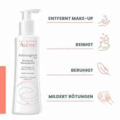 Avene Antirougeurs Clean beruhigende Reinigungsmilch, 200 ml