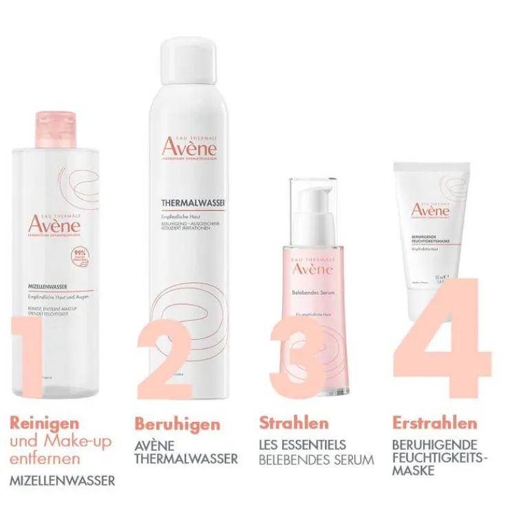 Avene beruhigende Feuchtigkeitsmaske, 50 ml