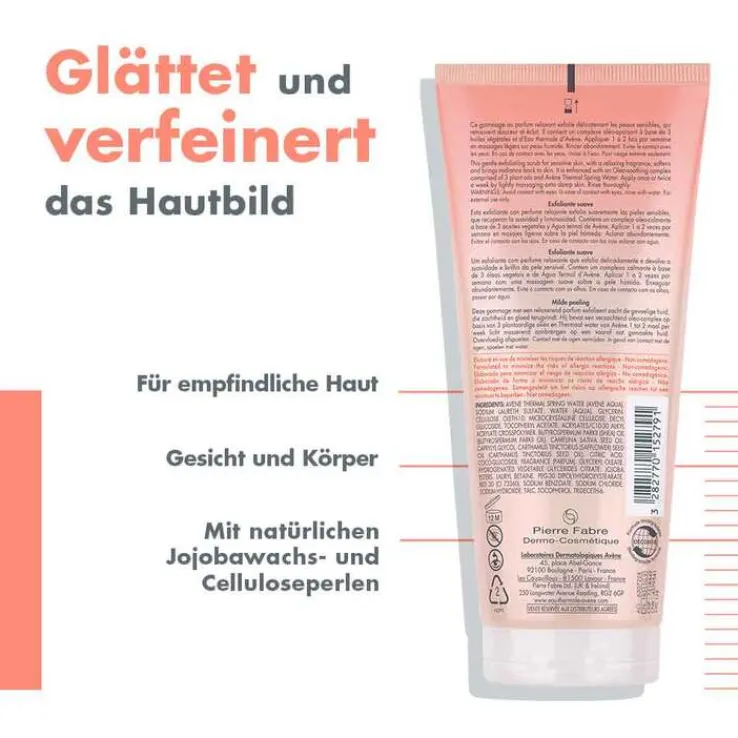 Avene Body mildes Peeling Gel, 200 ml