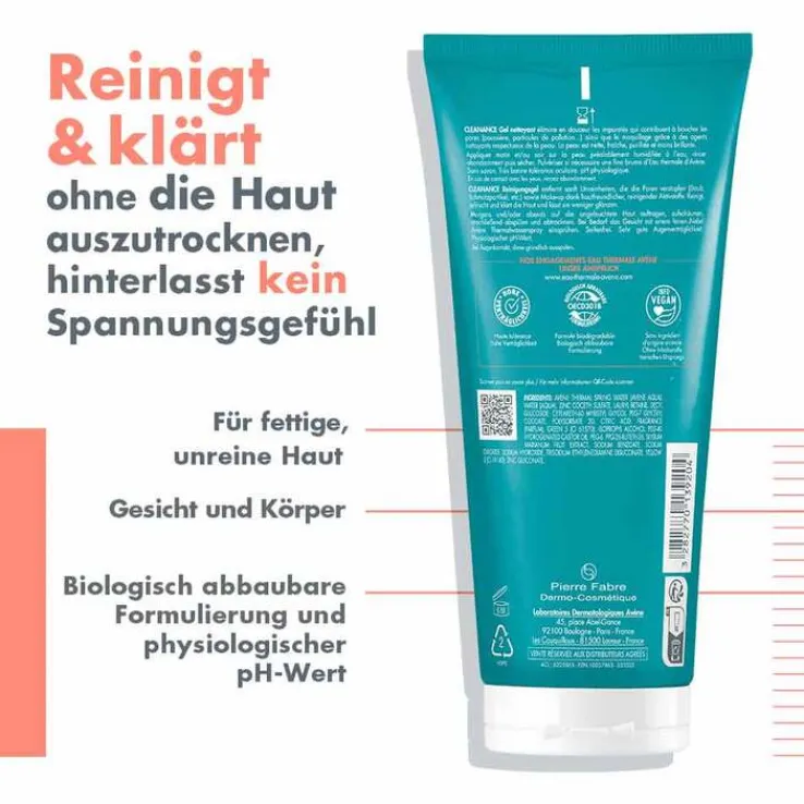 Avene Cleanance Reinigungsgel, 200 ml