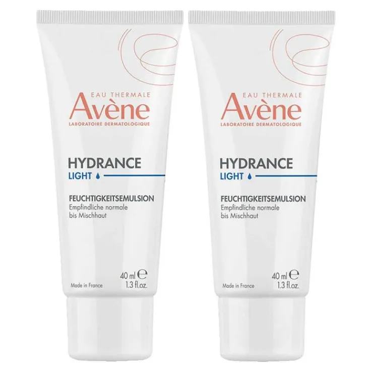 Avene Hydrance leicht Feuchtigkeitsemulsion , 2x40 ml