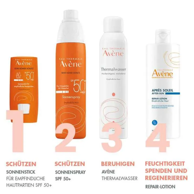 Avene Sonnenstick SPF 50+ empfindliche Hautpartien, 8 g