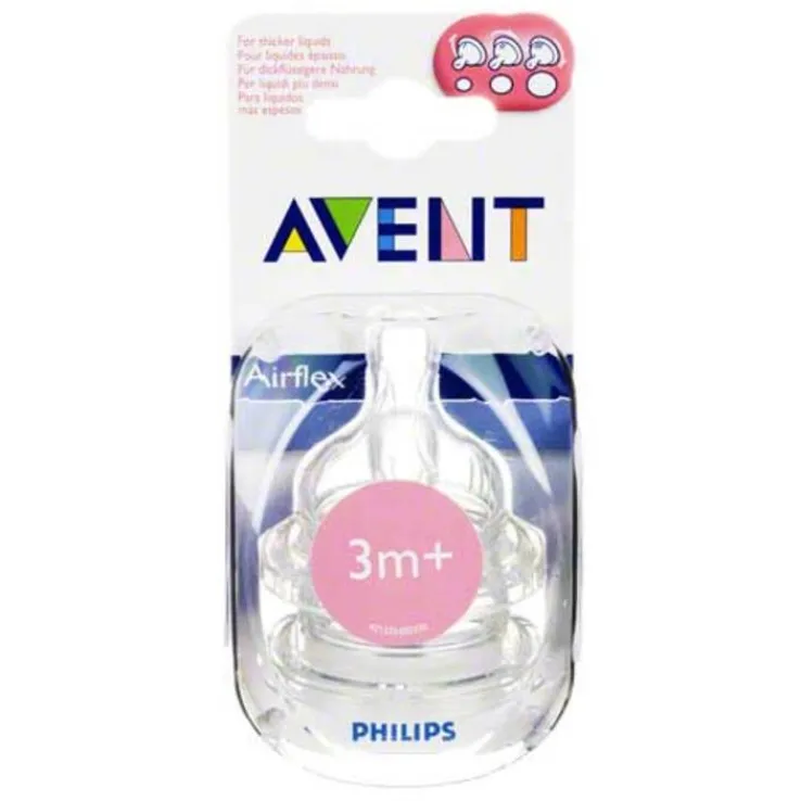 Avent Sauger Airflex variabel 2x, 2 St