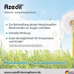 Azedil® mit Azelastin Kombipackung , 1 St