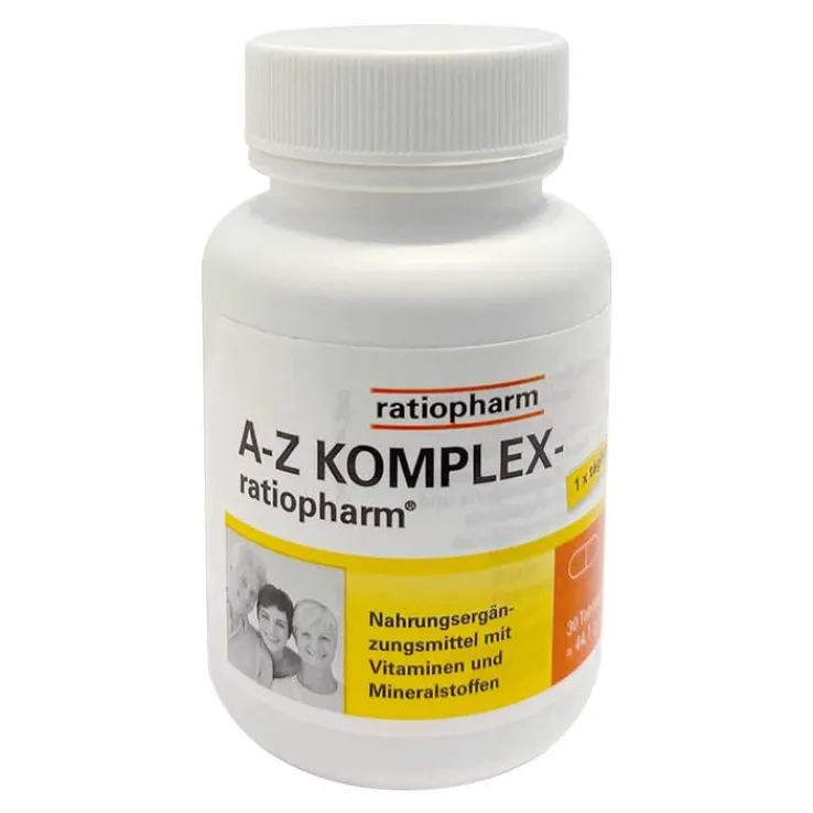 A-Z KOMPLEX-ratiopharm Tabletten, 30 St