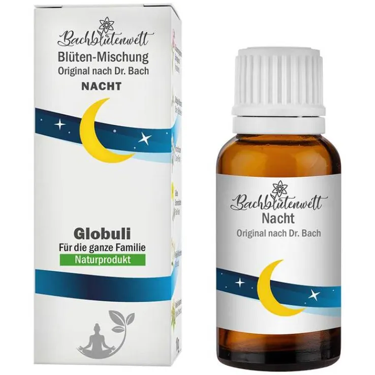 Bachblüten Globuli für die Nacht Bachblütenwelt, 10 g