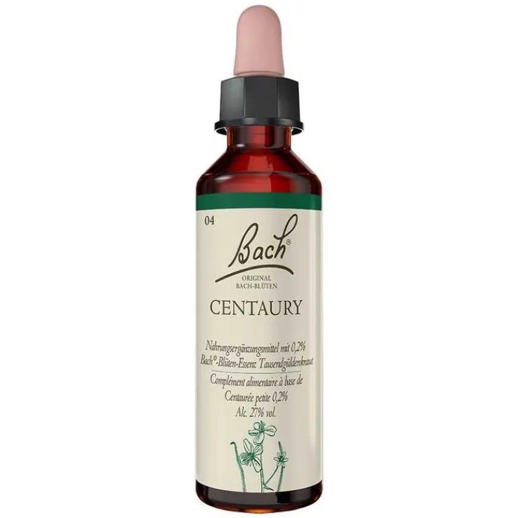 Bachblüten Nr. 4 Centaury Tropfen, 20 ml