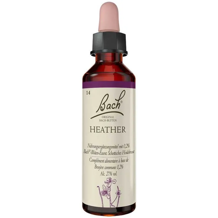 Bachblüten Nr. 14 Heather Tropfen, 20 ml