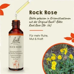 Bachblüten Nr. 26 Rock Rose Tropfen, 20 ml